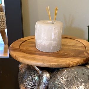 Crystal votive candle holder